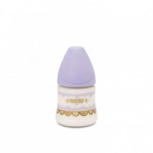 زجاجة رضاعة سيليكون فاخرة من سوافينكس 150 مل – ليلكي – Suavinex – Premium Silicone Feeding Bottle 150ml – Lilac