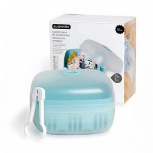 معقم ميكروويف سوافينكس للزجاجات ، لهايات وملحقاتها – Suavinex Microwave Sterilizer for Bottles, Soothers and Accessories