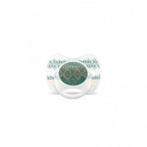 لهاية سوافينكس بريميوم كوتور حلمة فسيولوجية – أخضر +18 – Suavinex Pacifier Premium Couture Physiological Teat – Green +18