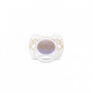 لهاية بريميوم كوتور حلمة فسيولوجية من سوافينكس 0-4 أشهر – ليلك – Suavinex Pacifier Premium Couture Physiological Teat 0-4 months – Lilac