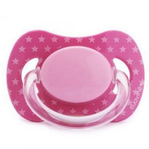لهاية سيليكون فيزيولوجية من سوافينكس ، +0 شهر – Suavinex Pacifier Physiological Silicone Pink, +0 month