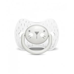 لهاية سوافينكس بريميوم هايج 6-18 شهر فيوجن – رمادي – Suavinex Premium Pacifier Hygge 6-18m Fusion – Gray