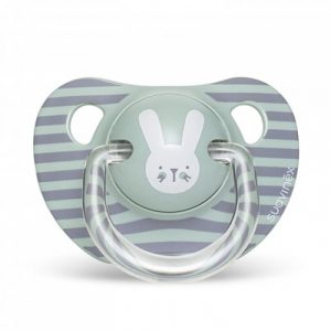 لهاية سوافينكس بريميوم هايج 6-18 شهر فيوجن – أخضر – Suavinex Premium Pacifier Hygge 6-18m Fusion – Green