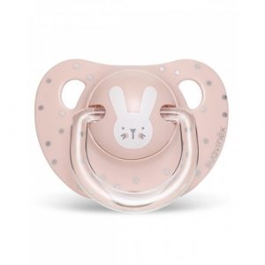 لهاية سوافينكس التشريحية من 0 إلى 6 شهور ، أرنب وردي – Suavinex Evolution Anatomical Pacifier 0-6M, Pink Rabbit