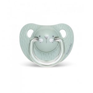 لهاية سوافينكس التشريحية من 0 إلى 6 شهور ، شعيرات خضراء – Suavinex Evolution Anatomical Pacifier 0-6M, Green Whiskers