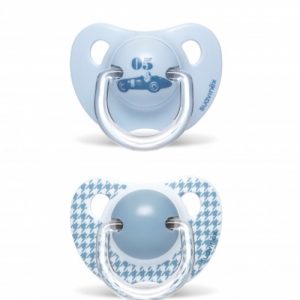 لهاية Evolut Anatomic من قطعتين من من سوافينيكس (6-18 شهرًا) – أزرق – Suavinex 2-Piece Evolut Anatomic Soother (6-18 Months) – Blue