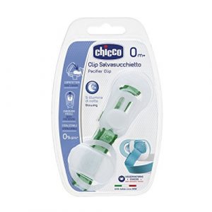 مشبك حلمة بغطاء – بلون فاتح من شيكو – Chicco Clip With Teat Cover- Lumi