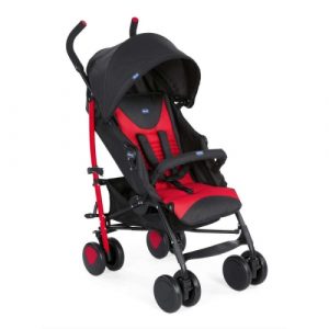عربة مع ممتص الصدمات من شيكو ، قرمزي – Chicco Echo Stroller with Bumper, Scarlet