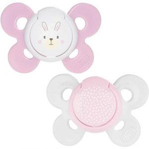 لهاية سيليكون 0-6 شهور من شيكو – Chicco Physio Comfort Silicone Pacifier 0-6m Girl