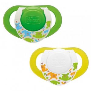 لهاية سيليكون  من شيكو ، (من 6 إلى 12 شهرًا) ، قطعتان. من شيكو – Chicco Physio Compact Silicone Soothers, (6-12 months), 2 pcs.