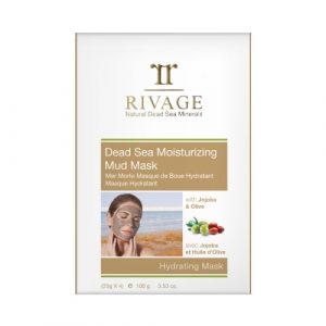 قناع طين البحر الميت المرطب من ريفاج – 25 جم × 4 – Rivage Dead Sea Moisturizing Mud Mask – 25 g x 4