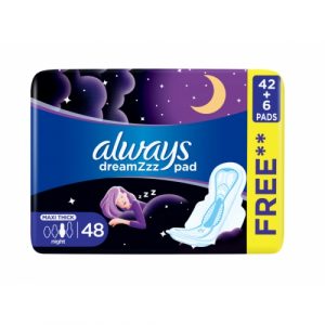 العرض الليلي Always Pad 48 عدد – Always Pad Night Offer 48 Count
