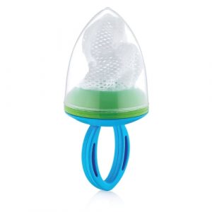 مغذي مع شبكة للأطفال لإطعام الفواكه من بيبي جيم, أزرق – Babyjem FruitVegetable Suck, Blue