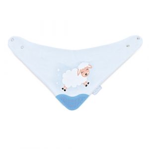مريلة طعام من بيبي جيم, أزرق – Baby Jem Baby Bib Cowboy, Blue