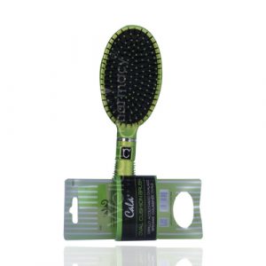 فرشاة لشعر الجاف والرطب من كالا – Cala – Green Oval Paddle Brush