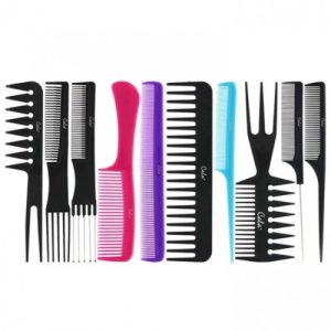 طقم مشوط 10قطع كالا – CALA 10Pcs Comb Set
