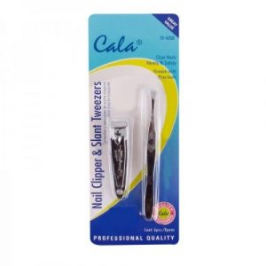 ملاقط و مقص حواجب من كالا – Cala Tweezers + Eyebrow Clipper