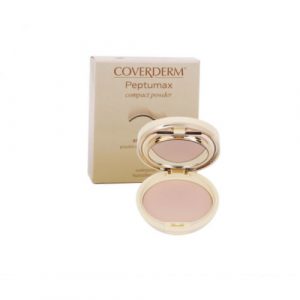 بودرة للوجه مقاومة للماء رقم 2 من كوفيرديرم – Coverderm Peptumax Compact Powder No 2