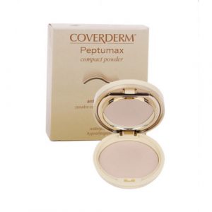بودرة للوجه مقاومة للماء رقم 1 – Coverderm Peptumax Compact Powder No 1