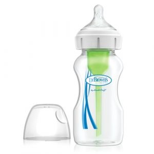 رضّاعة ذات عنق عريض بخيارات متعددة من دكتور براونز، 270 مل – Dr. Brown’s™ Options+, Wide-Neck Baby Bottle, 270 Ml