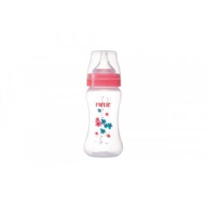 زجاجة رضاعة من فارلين ، 270 مل ، وردي فاتح – Farlin Feeding Bottle, 270ml, Baby Pink