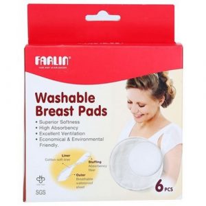 وسادات الثدي القابلة للغسل من فارلين – Farlin Washable Breast Pads