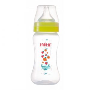 زجاجة رضاعة من فارلين ، 270 مل ، اخضر – Farlin Feeding Bottle, 270ml, Green