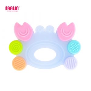 عضاضة سيليكون من فارلين شكل حوض السمك – Farlin Silicone Teether – Aquarium