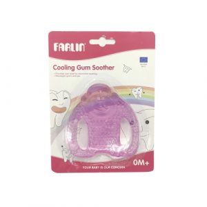 عضاضه من فارلين, زهري – Farlin Gum Soother Silicone – Pink