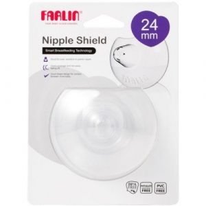 واقي الحلمة من فارلين ، 24 ملم – Farlin Nipple Shield, 24 mm