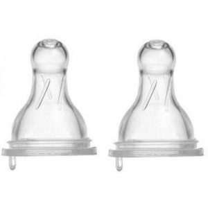 حلمة سيليكون مقاس كبير من فارلن 2 قطعة – Farlin – Silicone Nipple-L 2Pcs