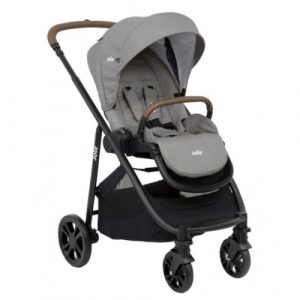 عربة أطفال 2 في 1 فيرساتراكس جراي فلانيل من جوي – Joie 2 in 1 Stroller Versatrax Gray Flannel