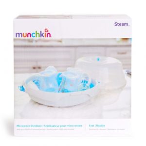 معقم الميكروويف البخاري من منشكن – Munchkin Steam Microwave Sterilizer