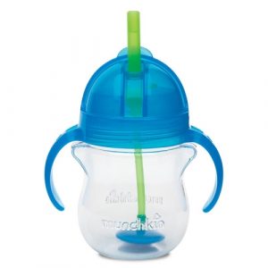 كوب ثقيل الوزن للشرب – 207 مل (أزرق) من مانشكين – Munchkin Click Lock Weighted Flexi-Straw Cup – 207 ml (Blue)