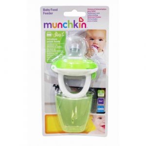 مغذية اطفال من مونشكين (الاخضر ) – Munchkin Baby Food Feeder (Green)