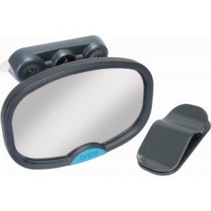 مرآة سيارة مزدوجة الرؤية للأطفال من منشكن – Munchkin Brica DualSight Baby Car Mirror