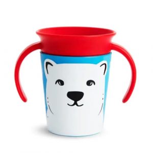 كوب للشرب  ذو 360 درجة 180 مل  -بتصميم  أوركا من منشكن – Munchkin – Miracle 360 WildLove Sippy Cup 180 ml – Orca