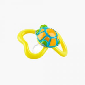 لهايات ثلاثية الأبعاد باللون الأصفر, نوبي, عبوة واحدة – Nuby 1 Pack Pacifiers 3D Bug, Yellow
