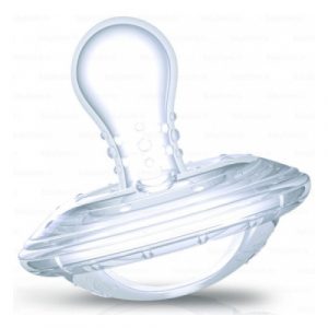 نوبي ناتشورال تاتش سوفت فليكس لهاية الكرز 6 أشهر + ، بيضاء – Nuby Natural Touch SoftFlex Pacifier Cherry 6m+, White