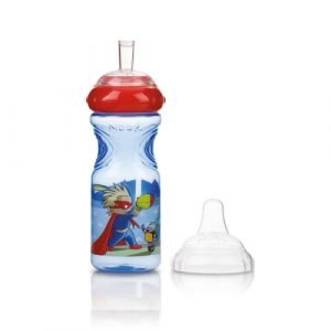 نوبي سبورت سيبر تصميم جديد – أحمر – Nuby Sport Sipper New Design – Red