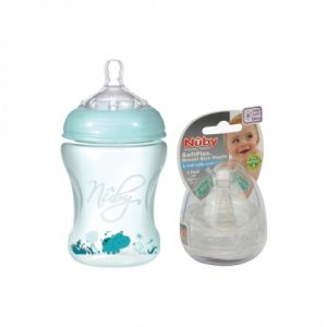 مجموعة تغذية للأولاد من نوبي – Nuby Feeding Set Boys