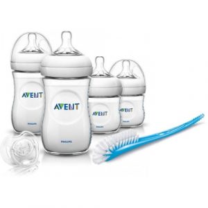 زجاجة طبيعية مجموعة ستارتر من فليبس افينت  – Avent Starter Set – Natural Bottle