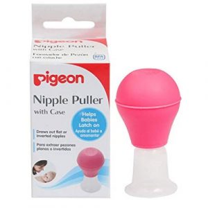 مجتذب حلمة مع حافظة من بيجن – Pigeon Nipple Puller with Case