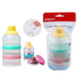 وعاء مسحوق حليب مع غطاء من بيجن – Pigeon Milk Powder Container