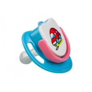لهاية سيليكون سيارة من بيجن – Pigeon Silicone Pacifier Step 1 – (Car)