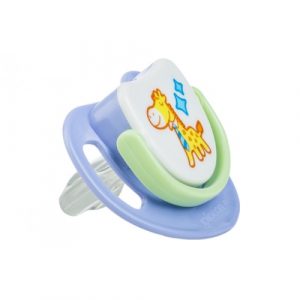 لهاية سيليكون زرافة من بيجن – Pigeon Silicone Pacifier Step 3 – (Giraffe)
