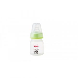 رضّاعة بيجون مزخرفة – (رقبة رفيعة) 50 مل – 1 قطعة – أخضر – Pigeon Decorated Bottle – (Slim Neck) 50ml  1PC – Green