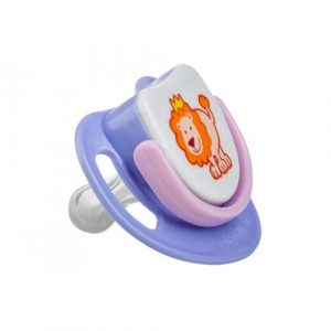 لهاية سيليكون اسد من بيجن – Pigeon Silicone Pacifier Step 1 – (Lion)