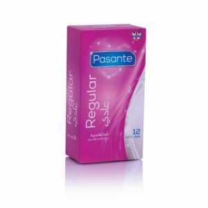واقي باسنتي بالحجم العادي – Pasante Regular Condoms 12’s