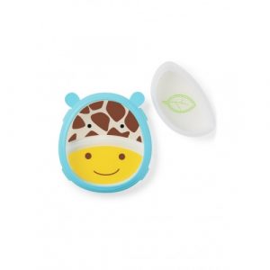 مجموعة تدريب الأطفال زو سمارت سيرف غير قابلة للانزلاق من سكيب هوب  ، زرافة – Skip Hop Zoo Smart Serve Non-Slip Training Set, Giraffe